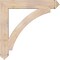 Ekena Millwork Thorton Arts & Crafts Smooth Bracket, Douglas Fir, 5 1/2"W x 40"D x 40"H BKT06X40X40THR03SDF - alternate 2